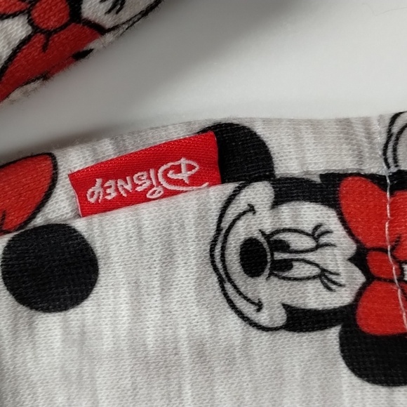 Disney baby Minnie Mouse printed snap down fleece top 6/9 months NWOT - Picture 6 of 6